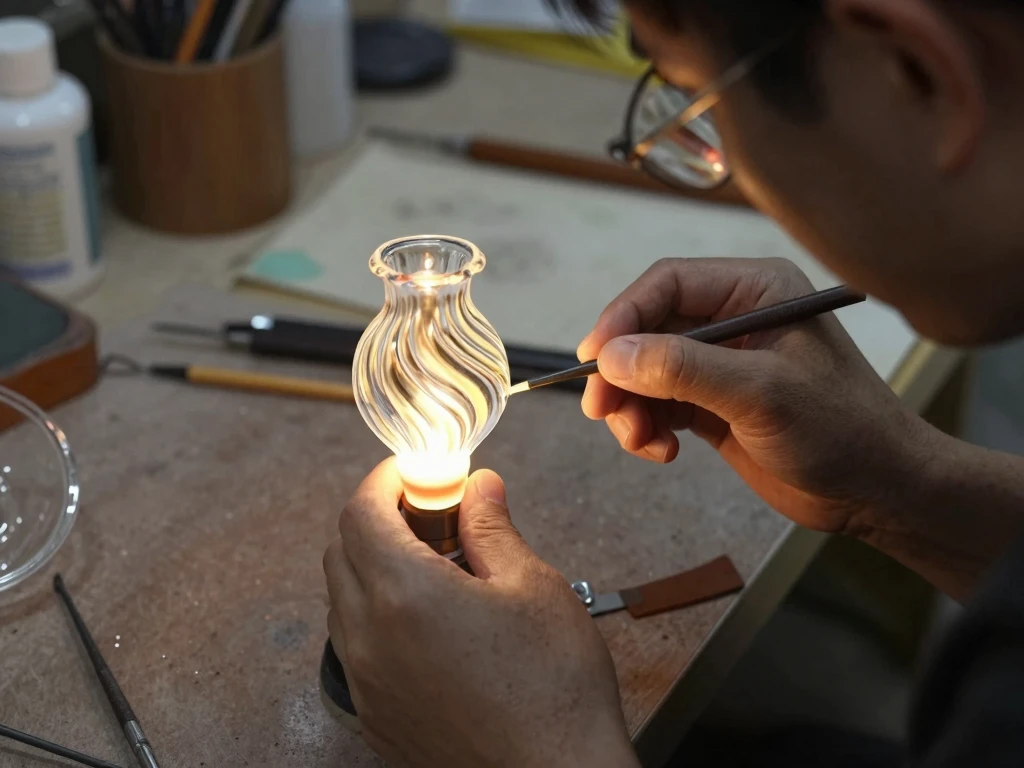 Vorxenorstbriz artisan creating signature piece